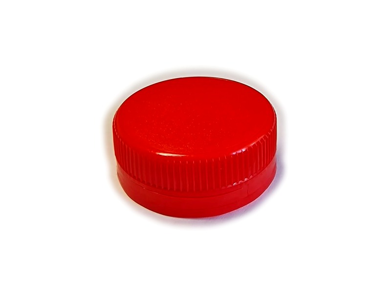 Cap Ø38mm 3-start CAF — tethered and non-tethered