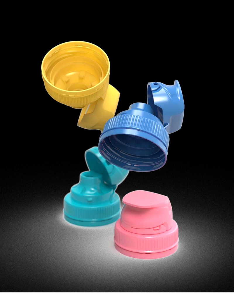 Sport Cap 29/25 — Complete system · 3D render