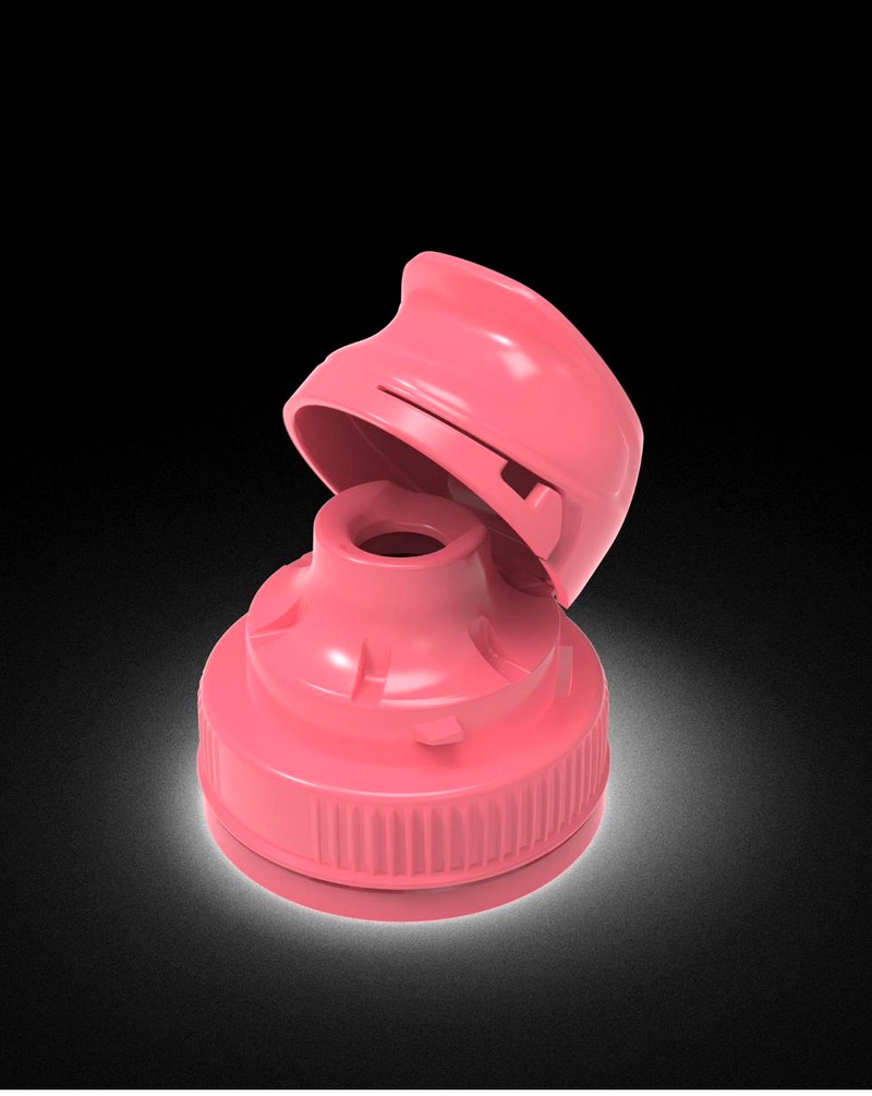 Sport Cap 29/25 — Pink variant · 3D render
